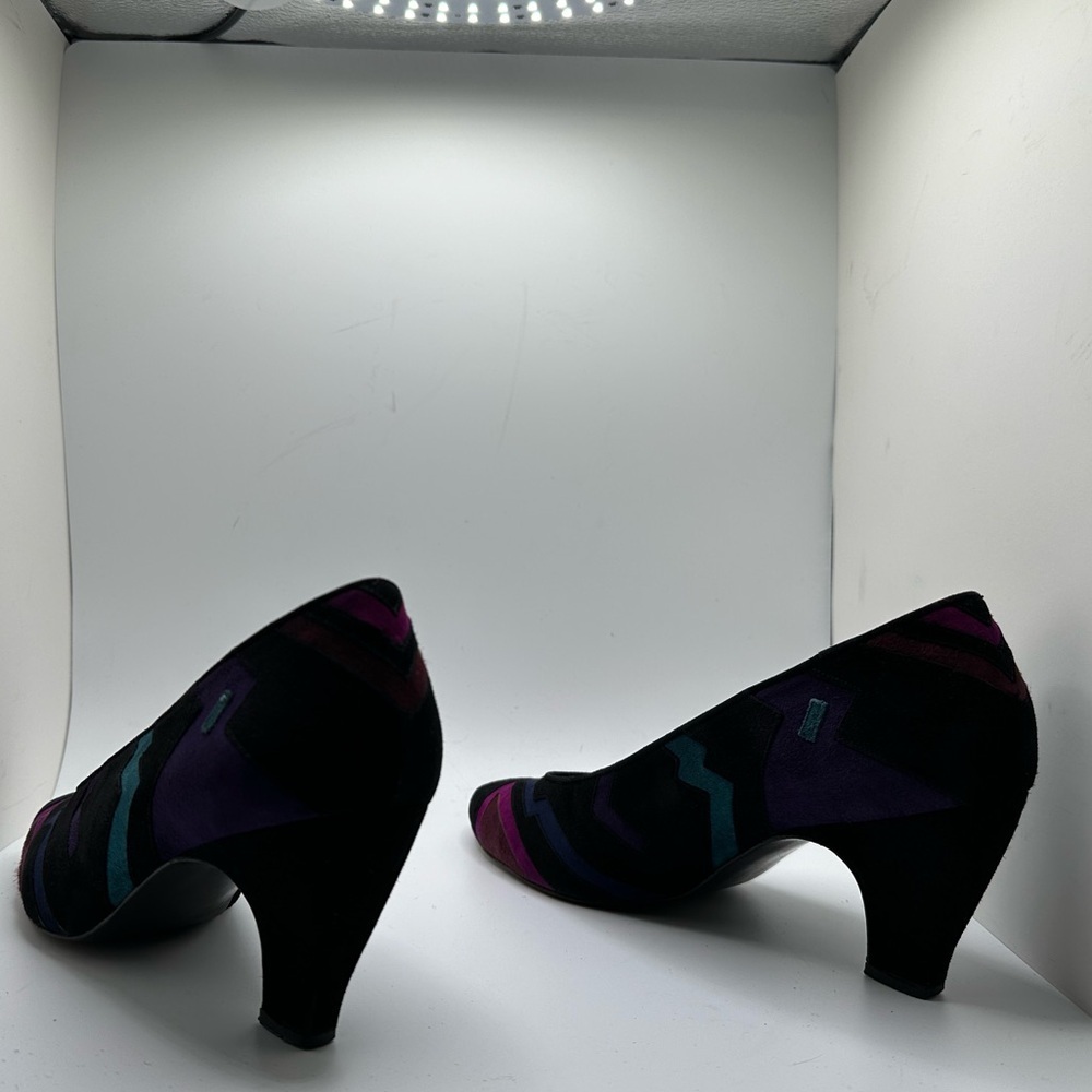 80s Colorful Designer Pumps, Stuart Weitzman for Mr Seymour 😍🤩❤️ - Picture 13 of 16